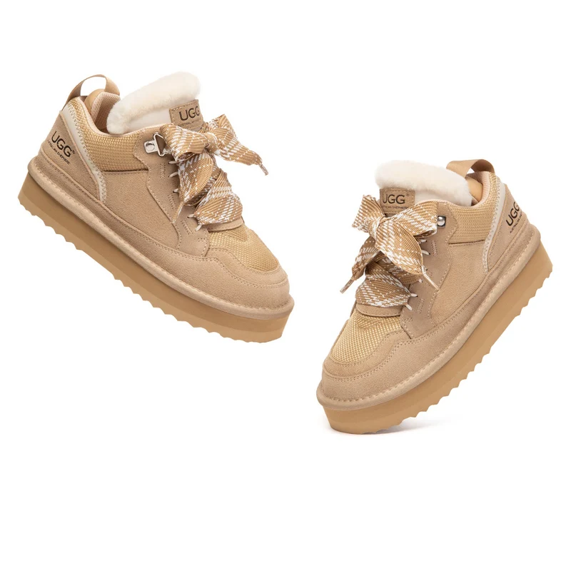 Kids Parker Lace Up Shoe UGG Platform