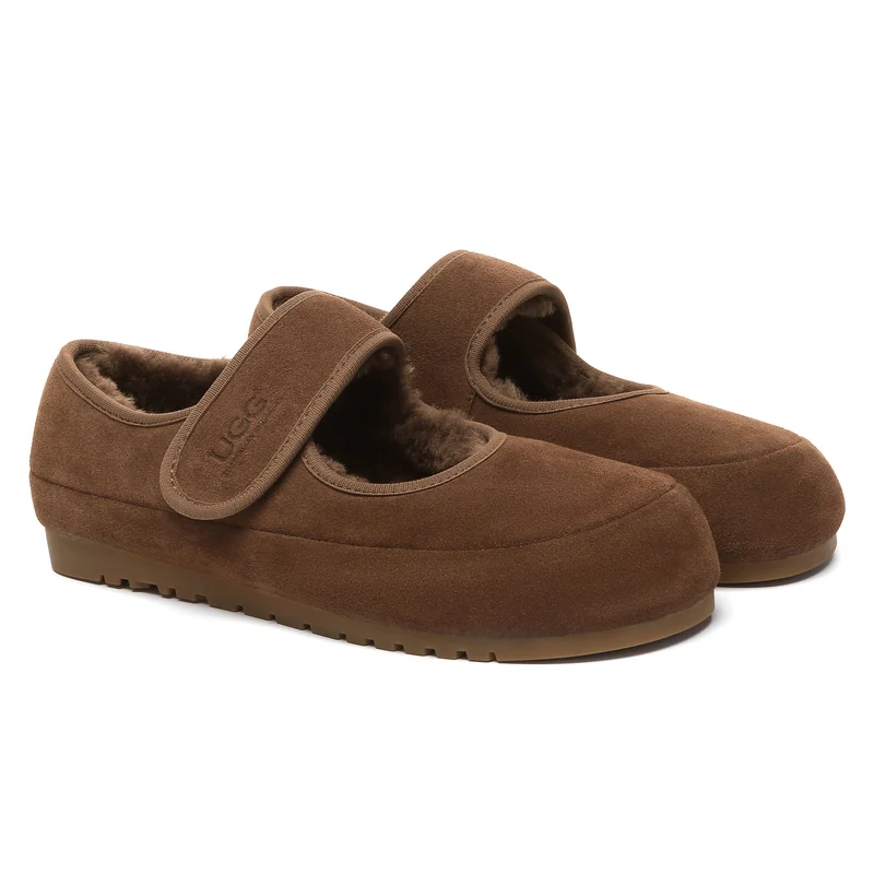 Mary Jane Strap Loafer UGG Slippers
