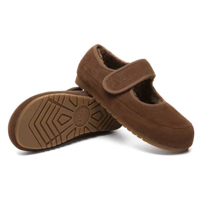 Mary Jane Strap Loafer UGG Slippers