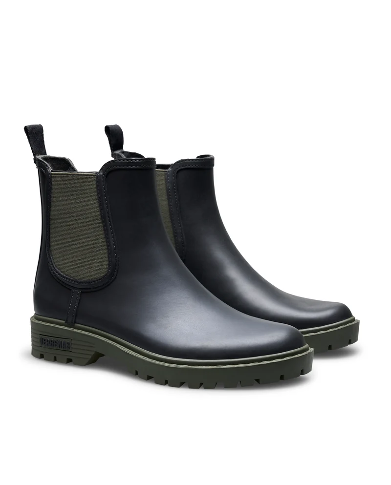 Bota de Agua Gaudi Smooth Black/Kaki