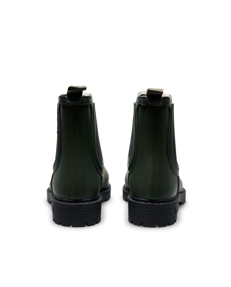 Bota de Agua Gaudi Fur Smooth Kaki/Black