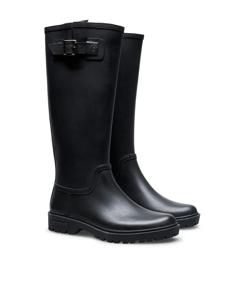 Bota de Agua Greta Smooth Black/Black
