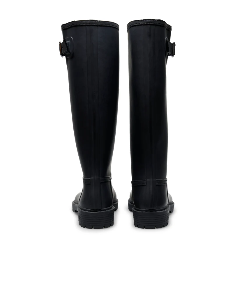Bota de Agua Greta Smooth Black/Black