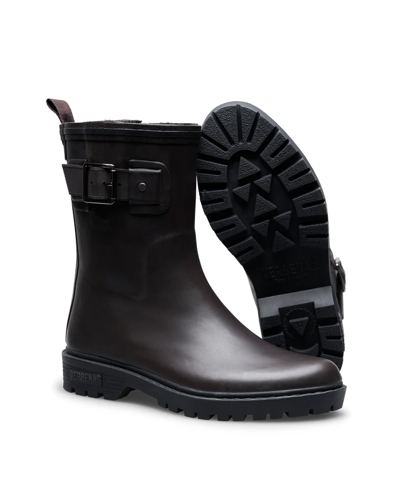Bota de Agua Gadea Smooth Brown/Black