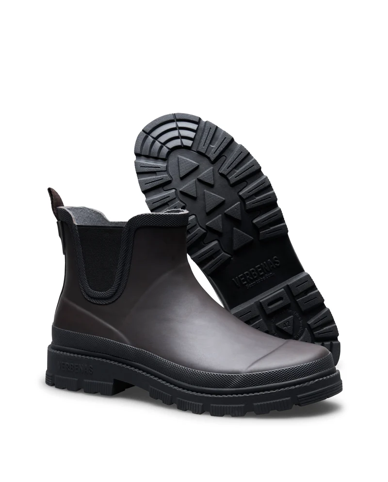 Bota de Agua Luka Smooth Brown/Black