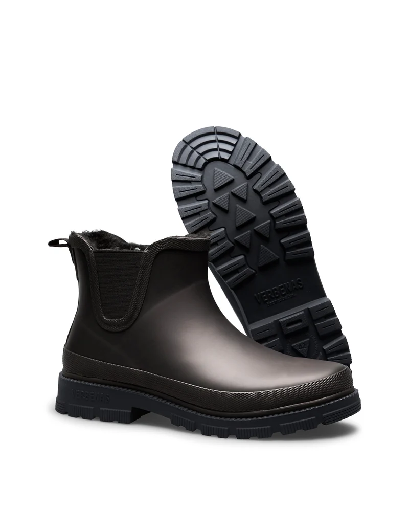 Bota de Agua Luka Fur Smooth Brown/Black