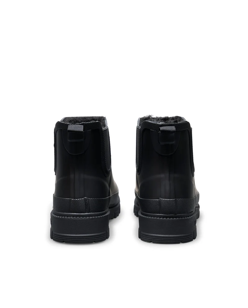 Bota de Agua Luka Fur Smooth Black/Black