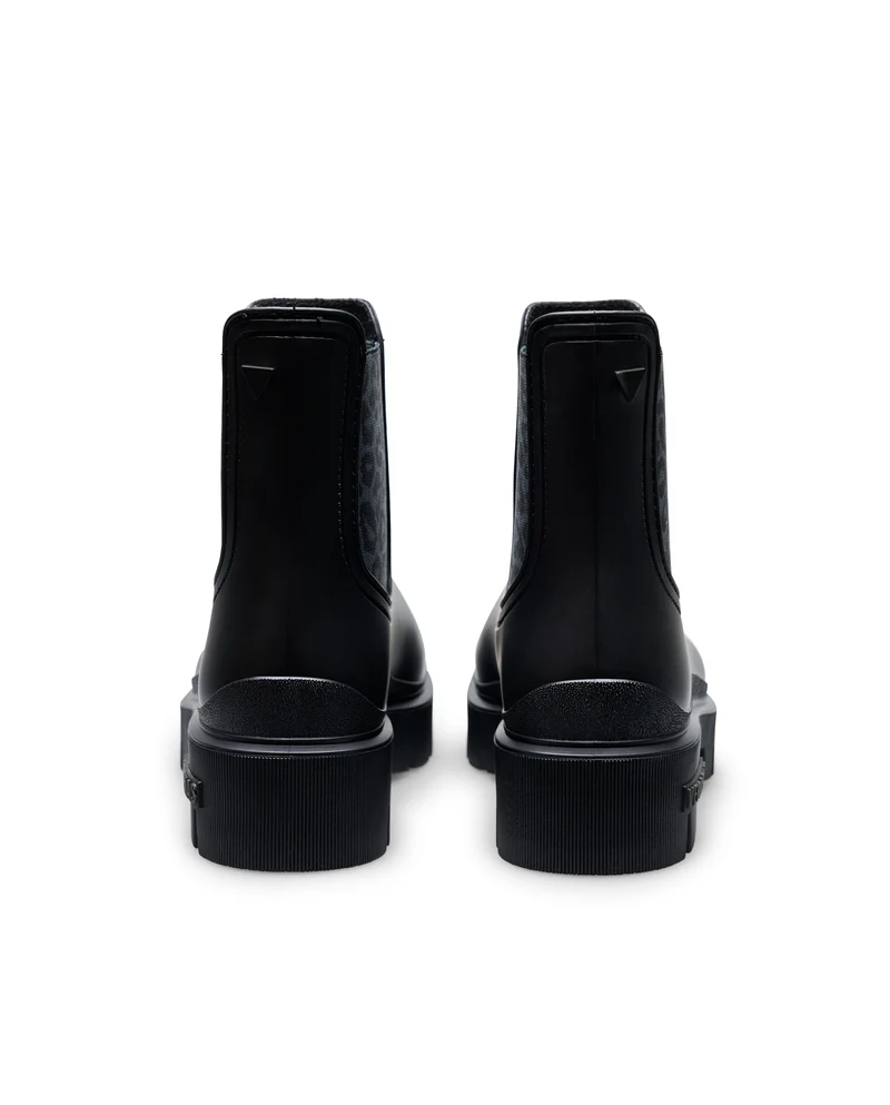 Bota de Agua Mae Mate Animal Negro/Leo Negro