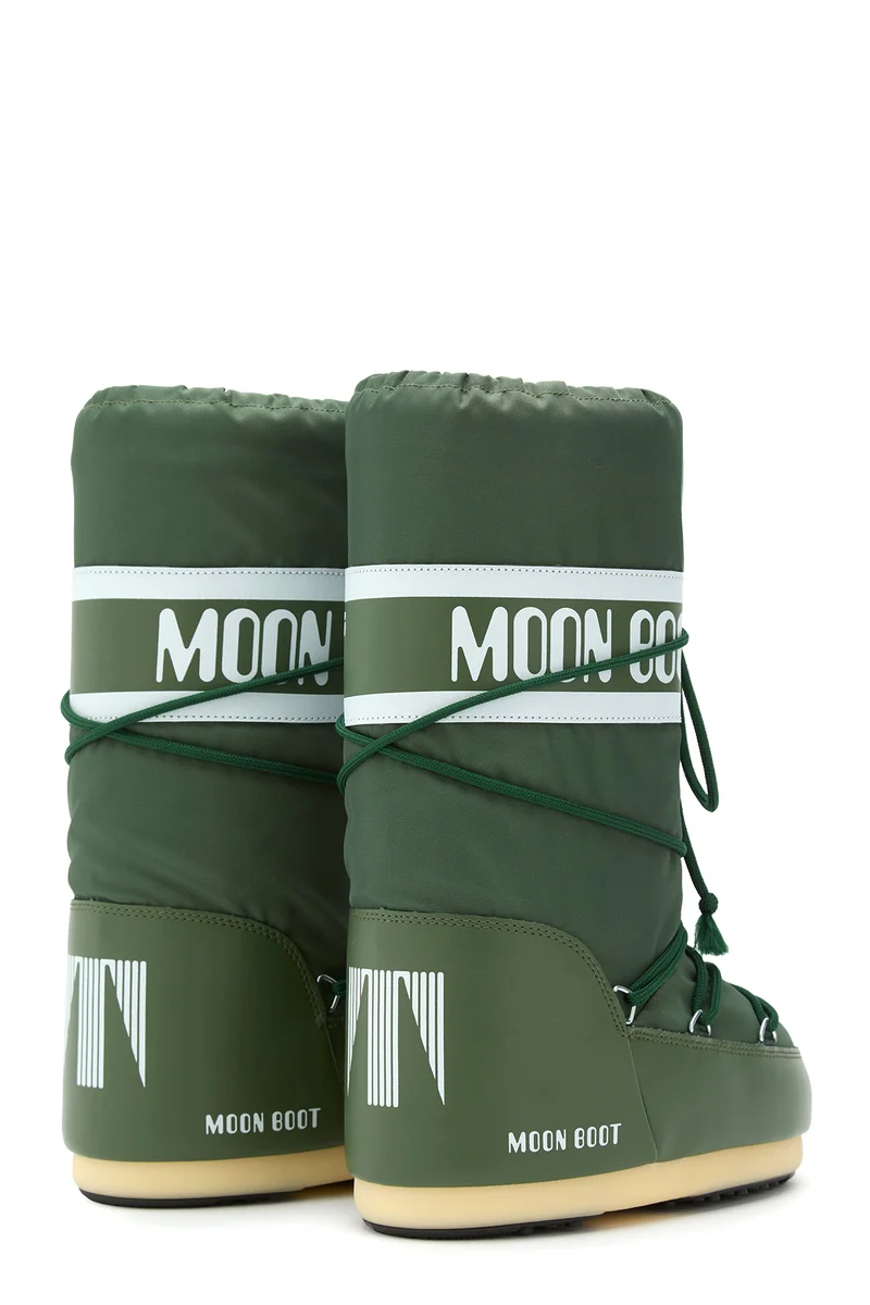Moon Boot Damen Stiefel Icon Nylon Grün