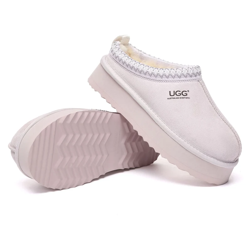 Tazman Multicolor UGG Platform Slippers
