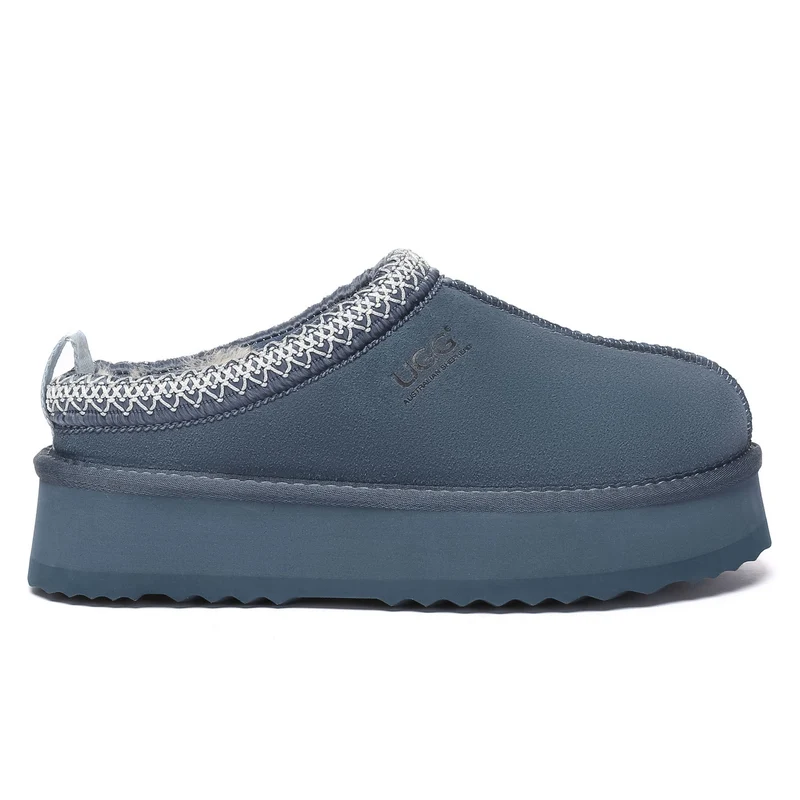 Tazman Multicolor UGG Platform Slippers
