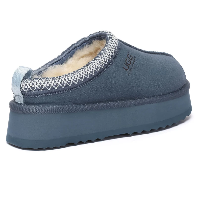 Tazman Multicolor UGG Platform Slippers