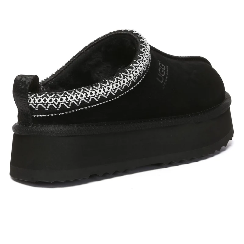 Tazman Multicolor UGG Platform Slippers