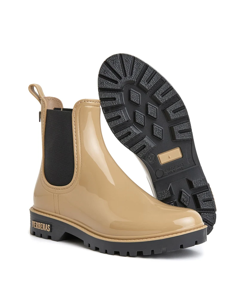 Botas Agua Gaudi Brillo Beig