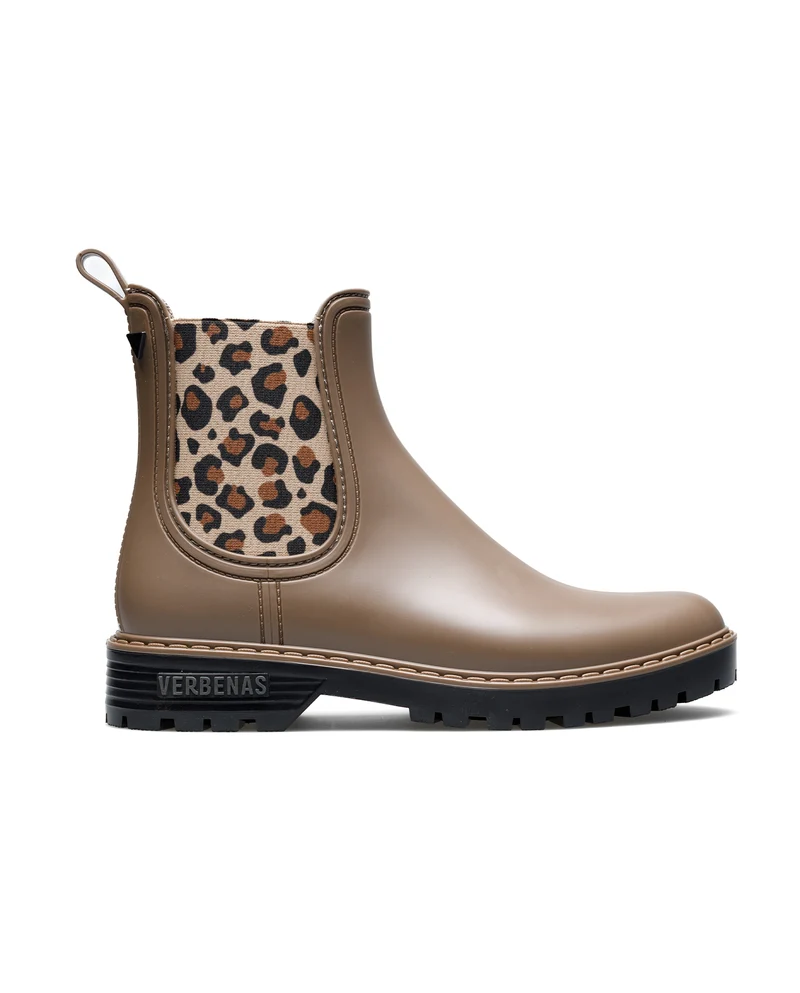 Botas Agua Gaudi Mate Animal Ash-Leopardo