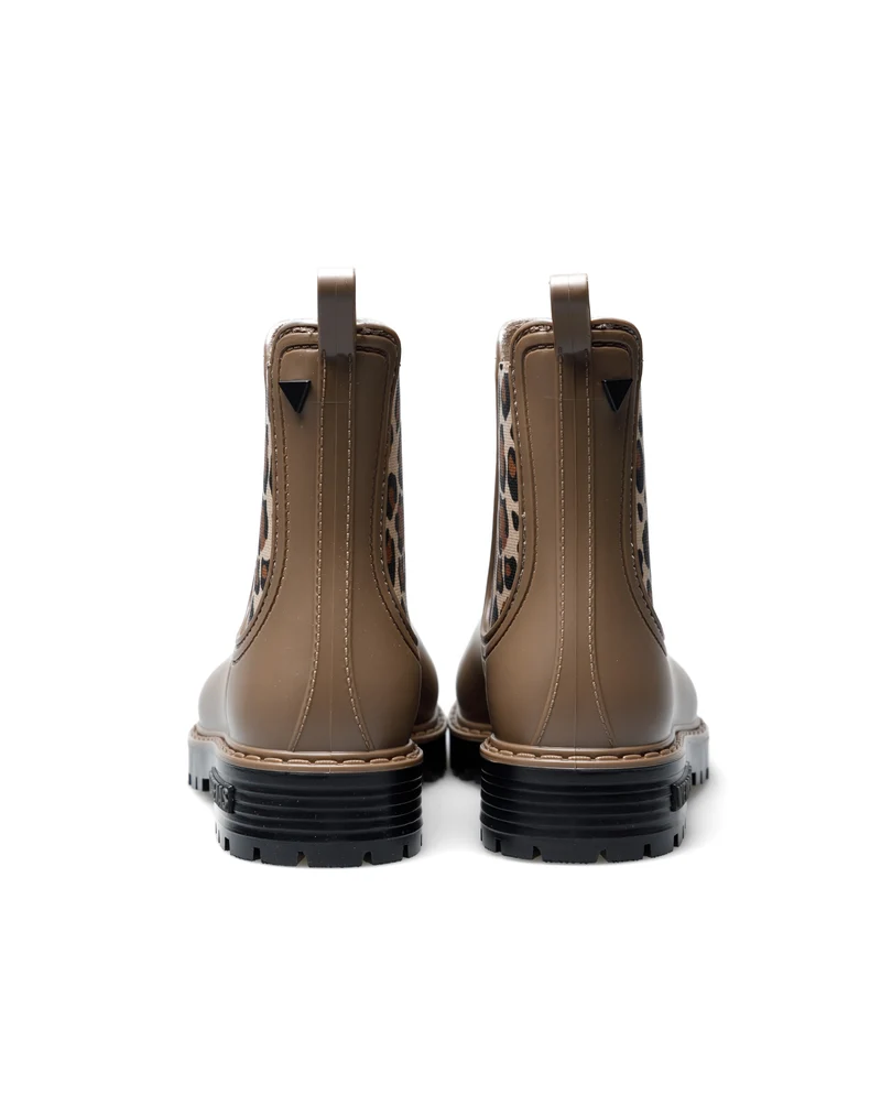Botas Agua Gaudi Mate Animal Ash-Leopardo