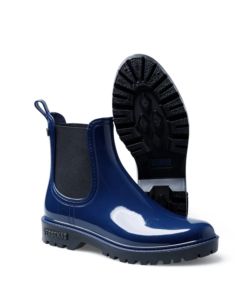 Botas Agua Gaudi Brillo Marino