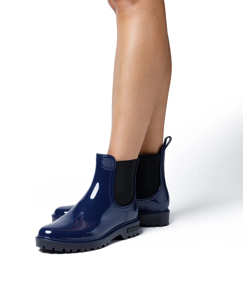 Botas Agua Gaudi Brillo Marino