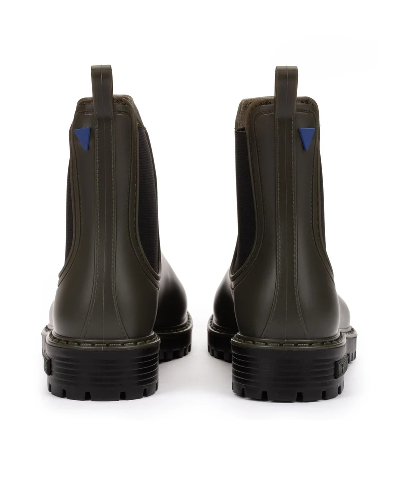 Botas Agua Gaudi Mate Kaki-Negro