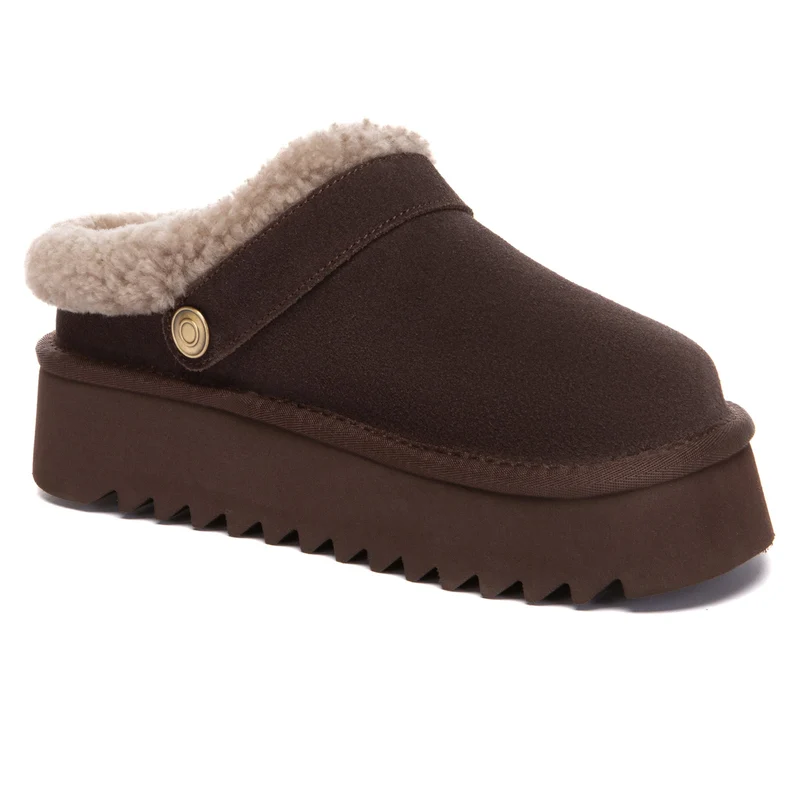 Pulse Buckle Strap UGG Platform Slippers