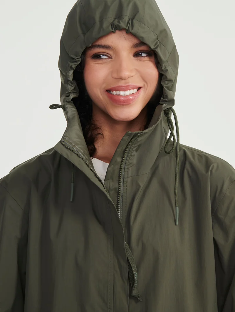 Langer MTD® Parka mit Kapuze