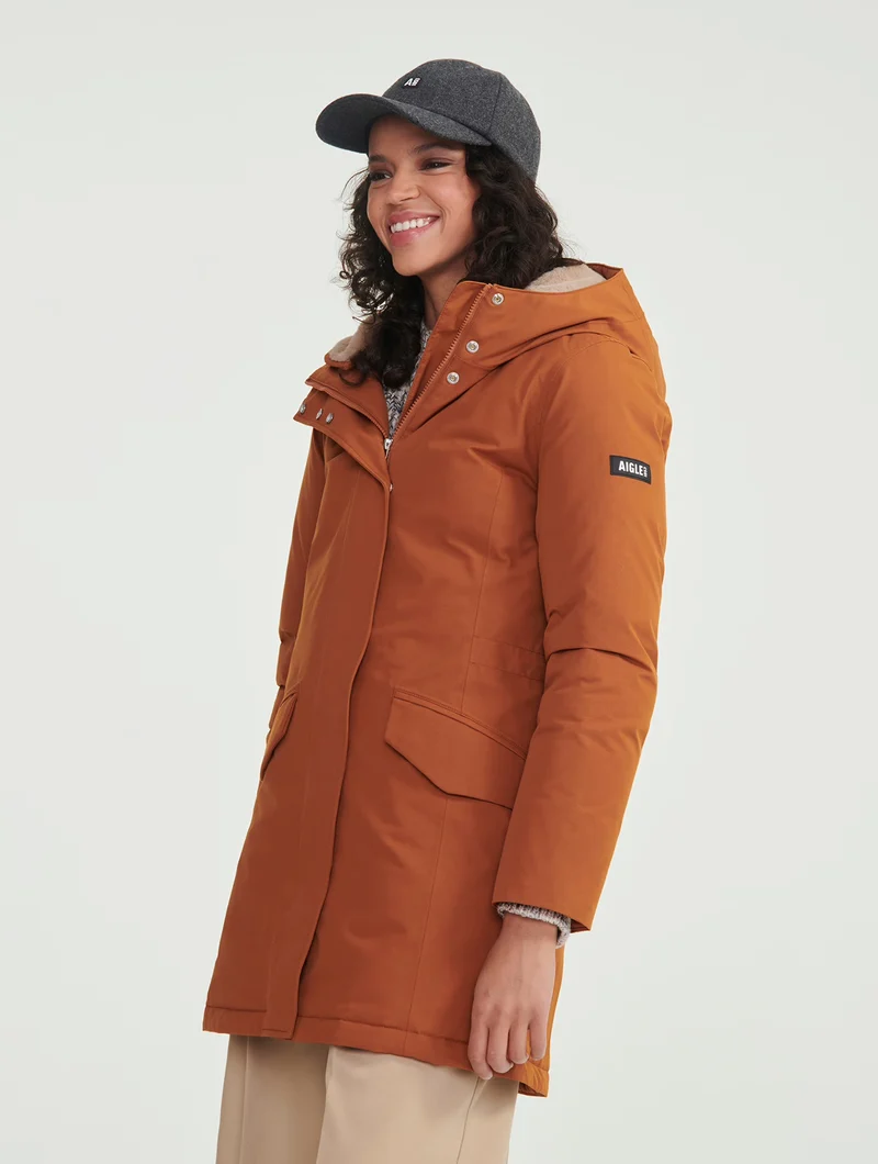 Langer Gore-Tex® Parka mit Kapuze