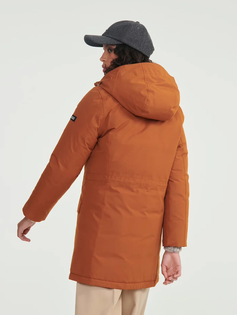 Langer Gore-Tex® Parka mit Kapuze