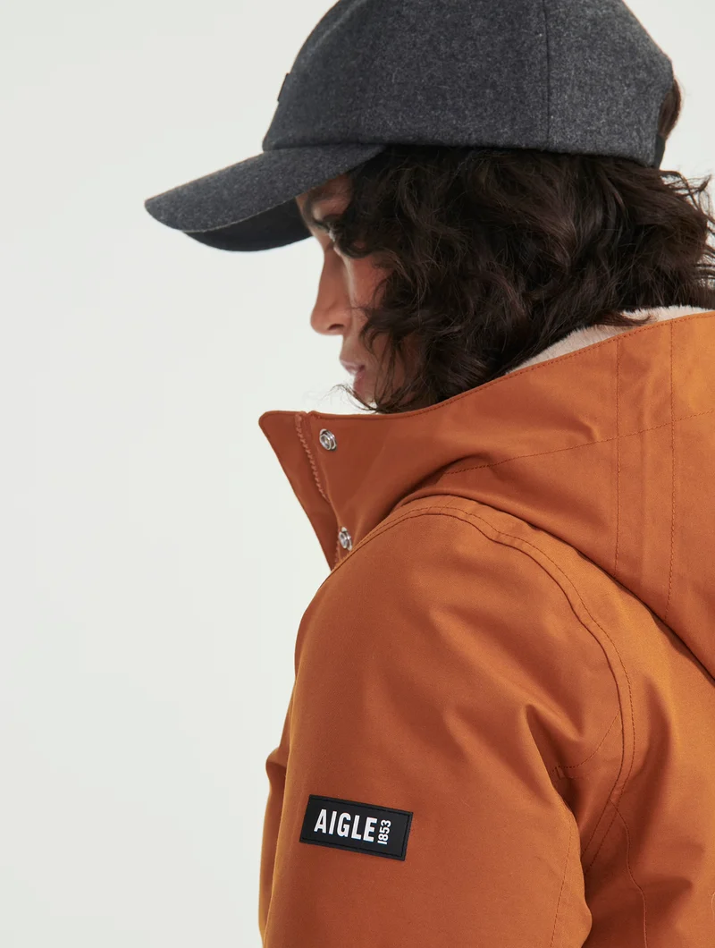 Langer Gore-Tex® Parka mit Kapuze