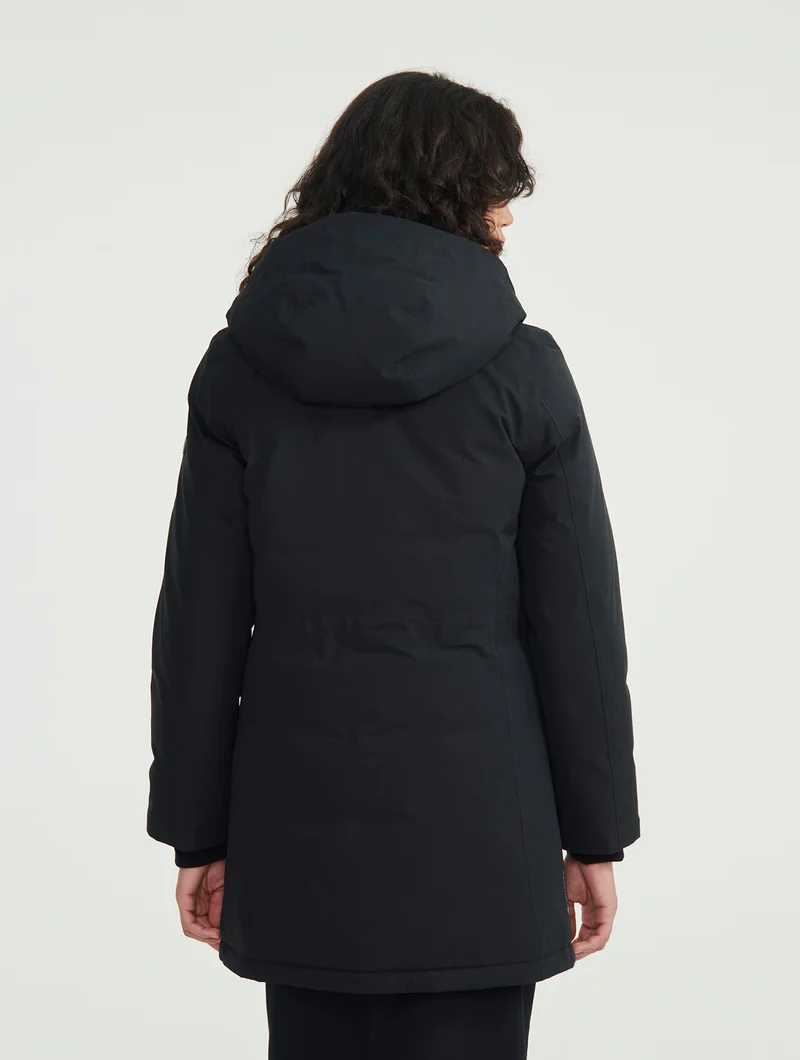 Langer Gore-Tex® Parka mit Kapuze