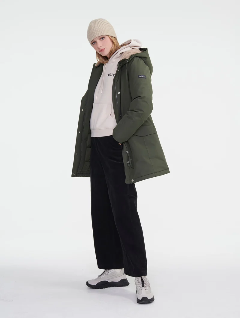 Langer Gore-Tex® Parka mit Kapuze