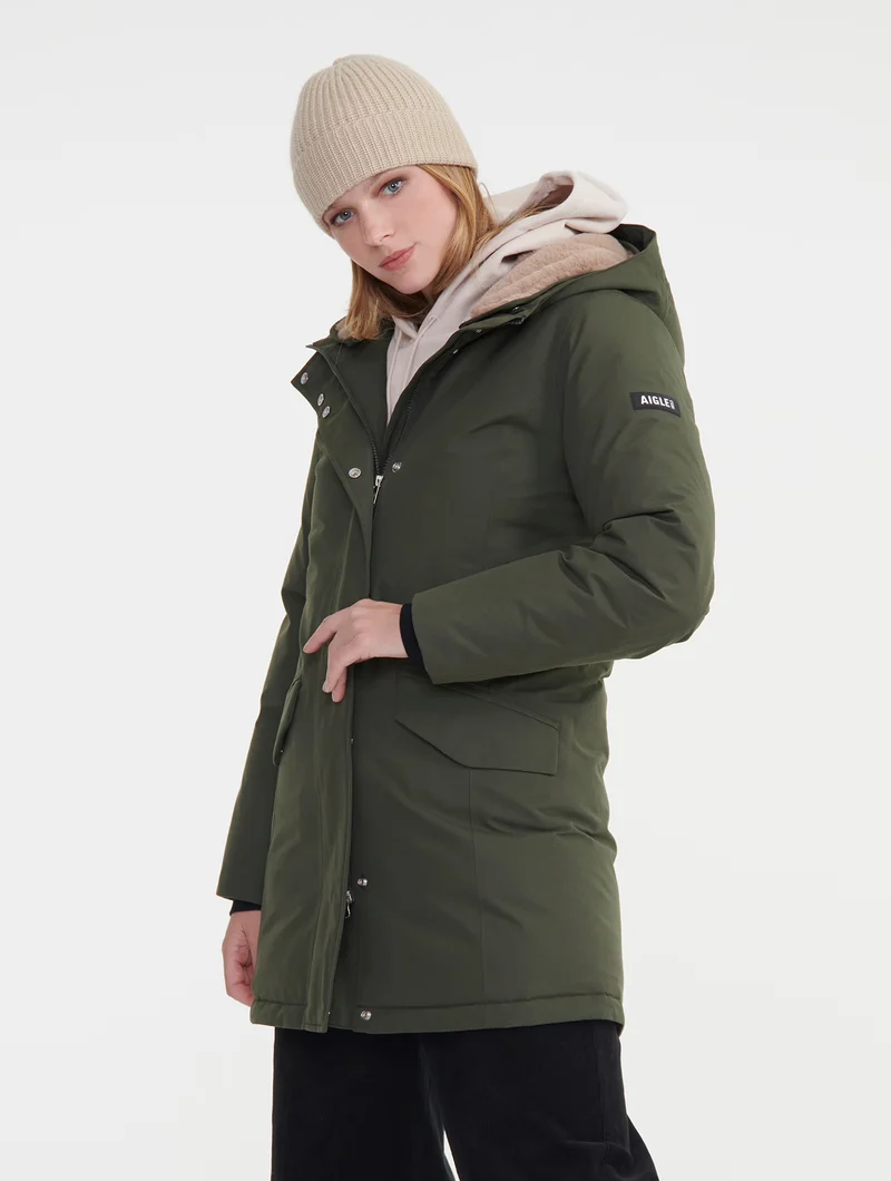 Langer Gore-Tex® Parka mit Kapuze
