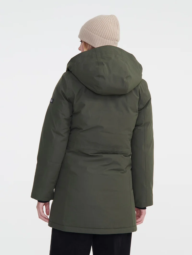 Langer Gore-Tex® Parka mit Kapuze