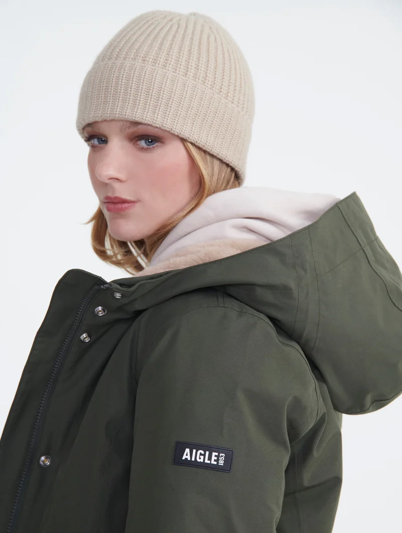Langer Gore-Tex® Parka mit Kapuze
