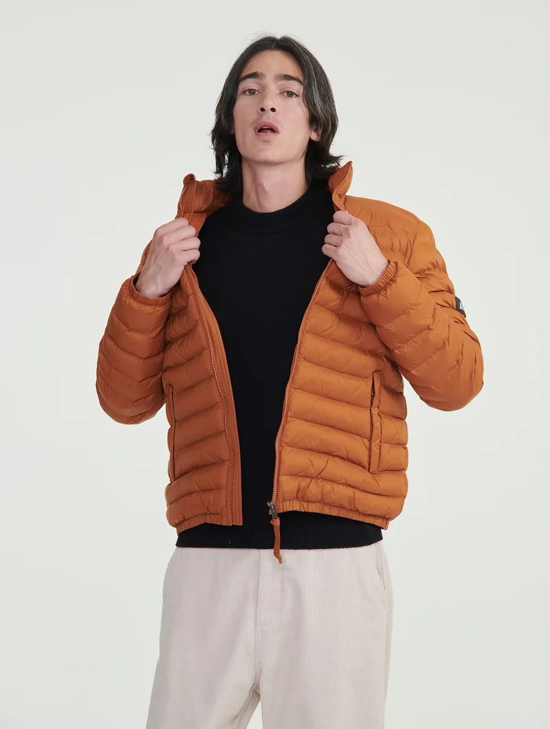 Kurze wasserabweisende Daunenjacke