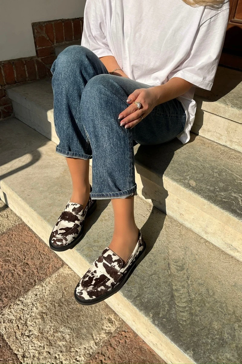 Copenhagen Shoes - Celina CS8788 - 0109 - White/Brown