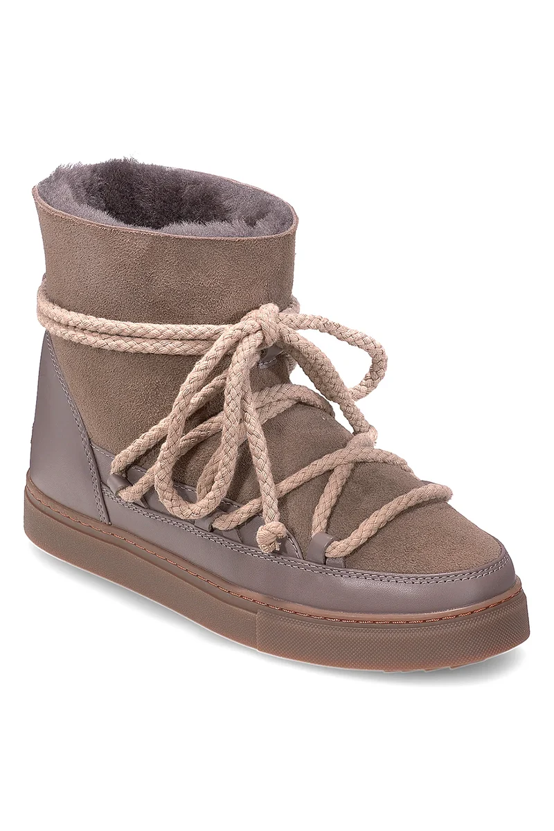 INUIKII Damen Classic Boots Taupe