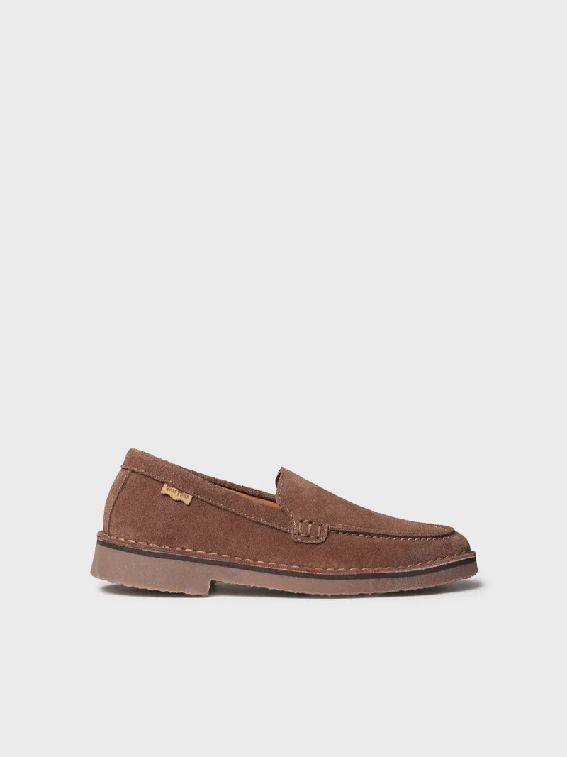 Mocasín en serraje para mujer | IVARS-SY