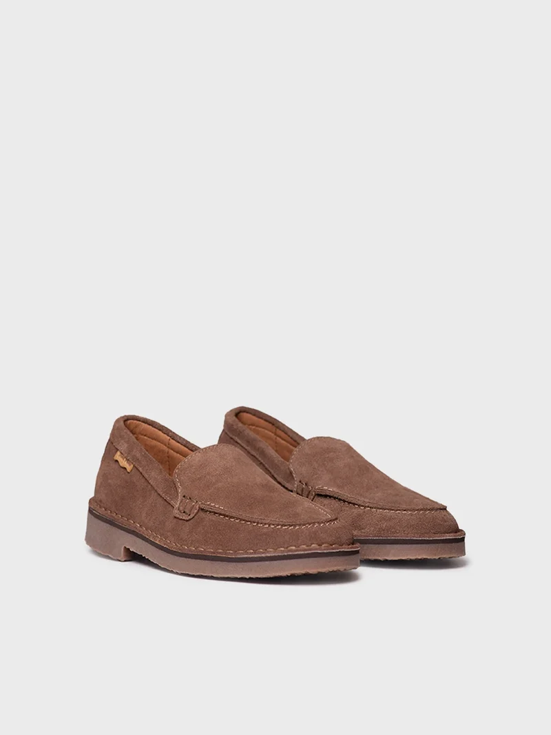 Mocasín en serraje para mujer | IVARS-SY
