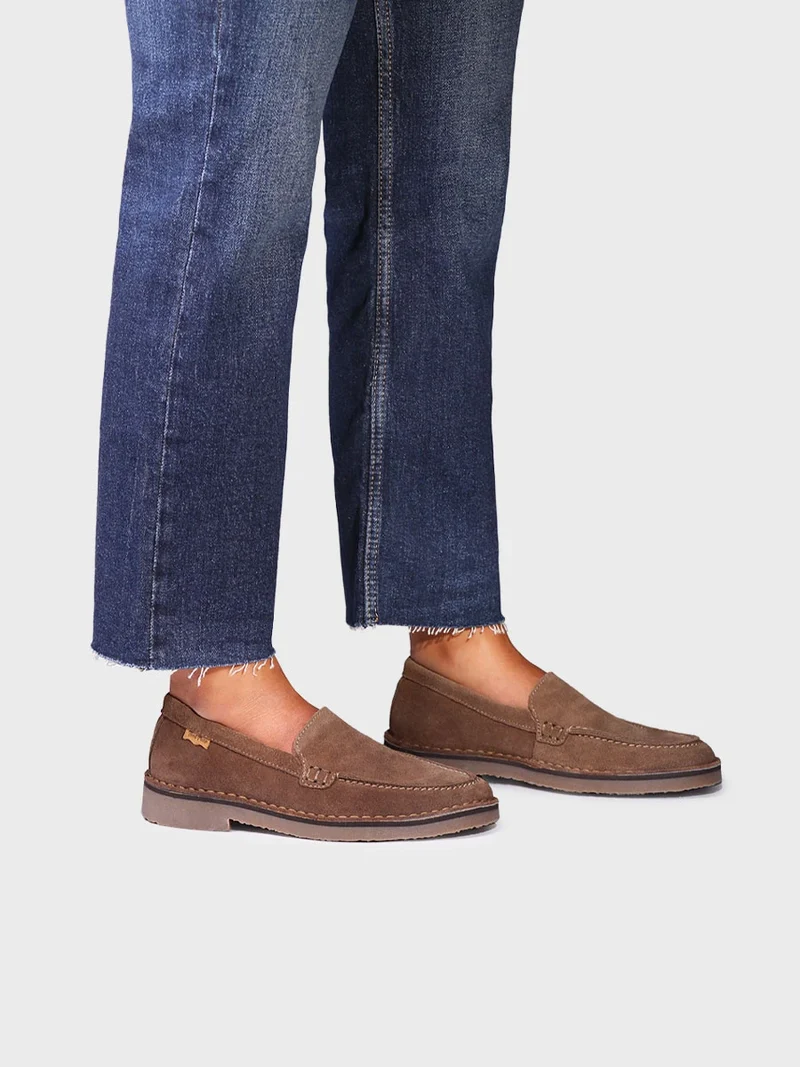 Mocasín en serraje para mujer | IVARS-SY