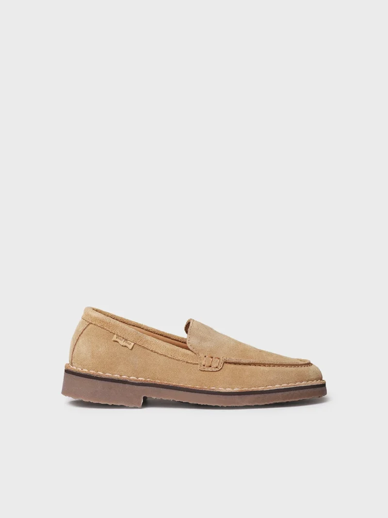 Mocasín en serraje para mujer | IVARS-SY