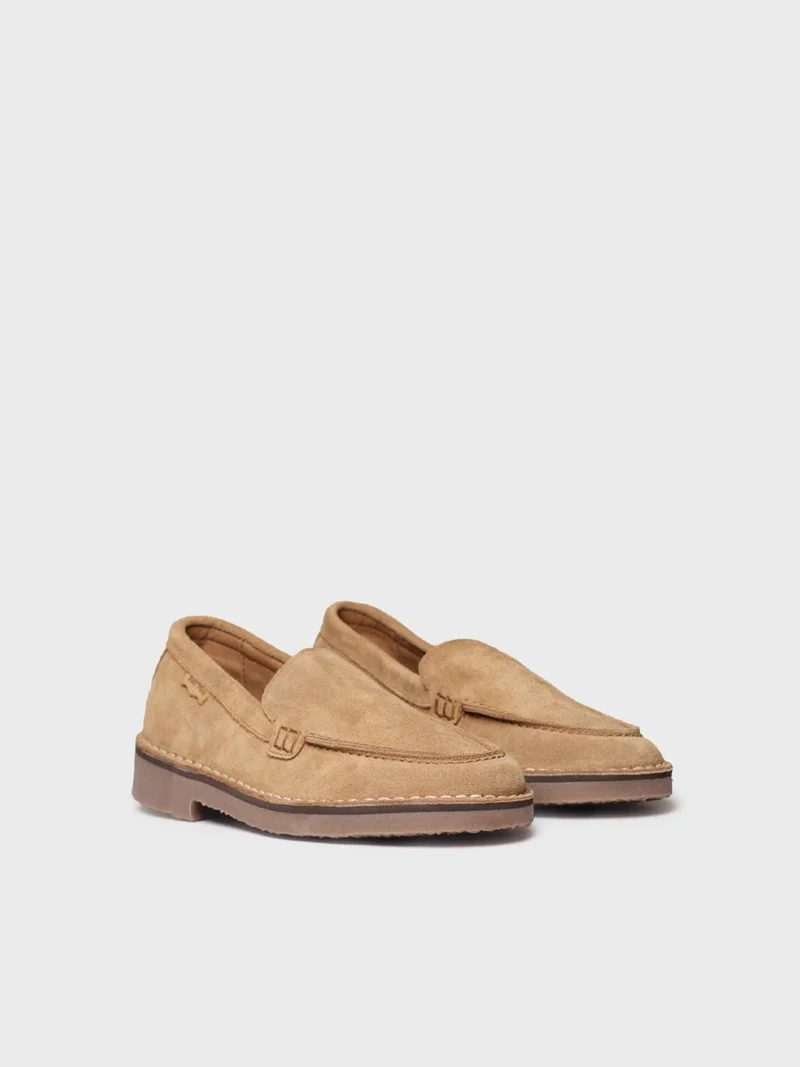 Mocasín en serraje para mujer | IVARS-SY