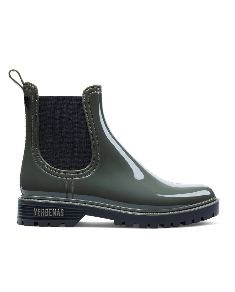 Botas Agua Gaudi Brillo Kaki