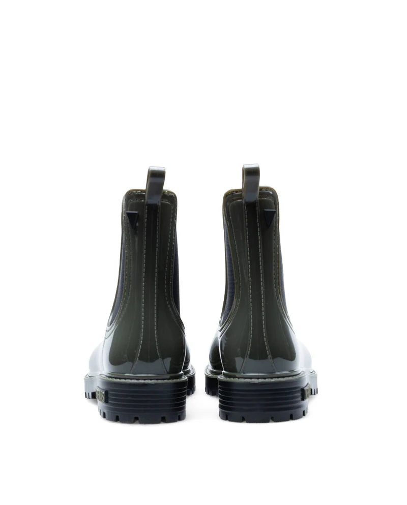 Botas Agua Gaudi Brillo Kaki