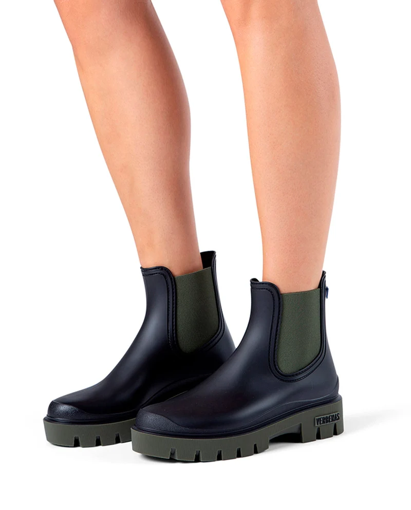 Botas Agua Mae Mate Negro-kaki