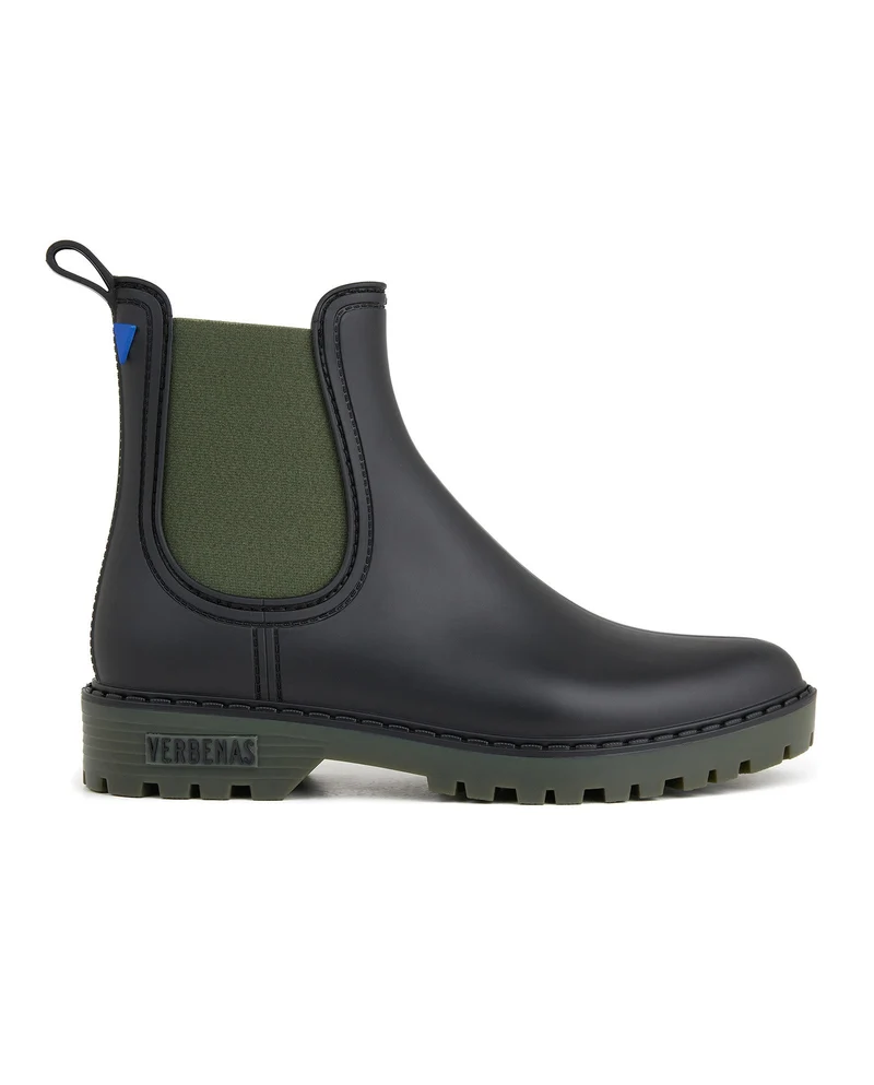 Botas Agua Gaudi Mate Negro-Kaki