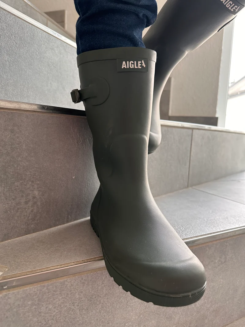 Kinderstiefel mit Profilsohle / AIGLE / WOODY-POP 2