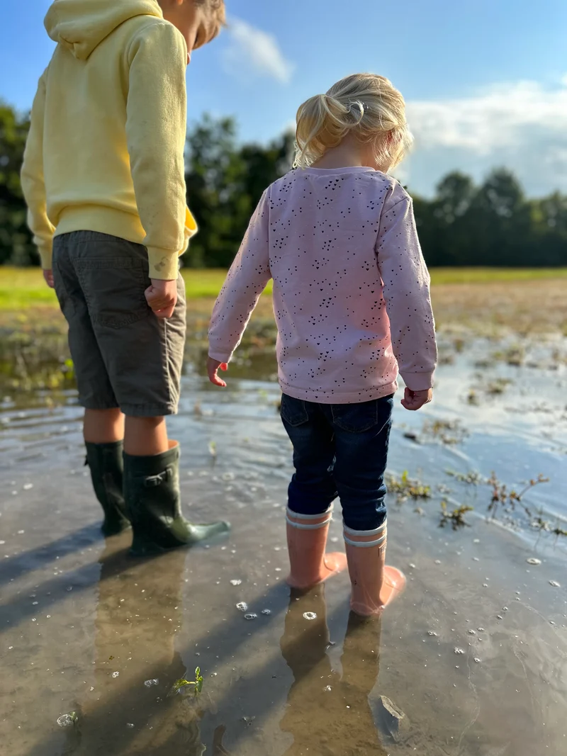 Kinderstiefel mit Profilsohle / AIGLE / WOODY-POP 2