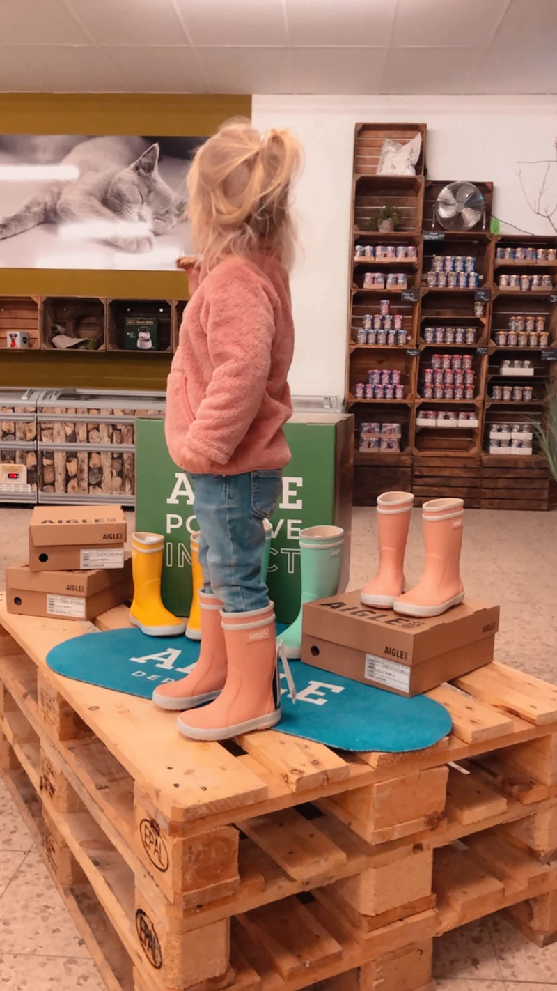 Der klassische Kinderstiefel / AIGLE / LOLLY POP 2