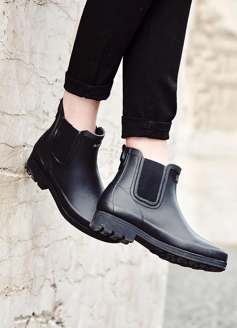 Vom Reitsport inspirierte Regenstiefeletten / AIGLE / CARVILLE 2
