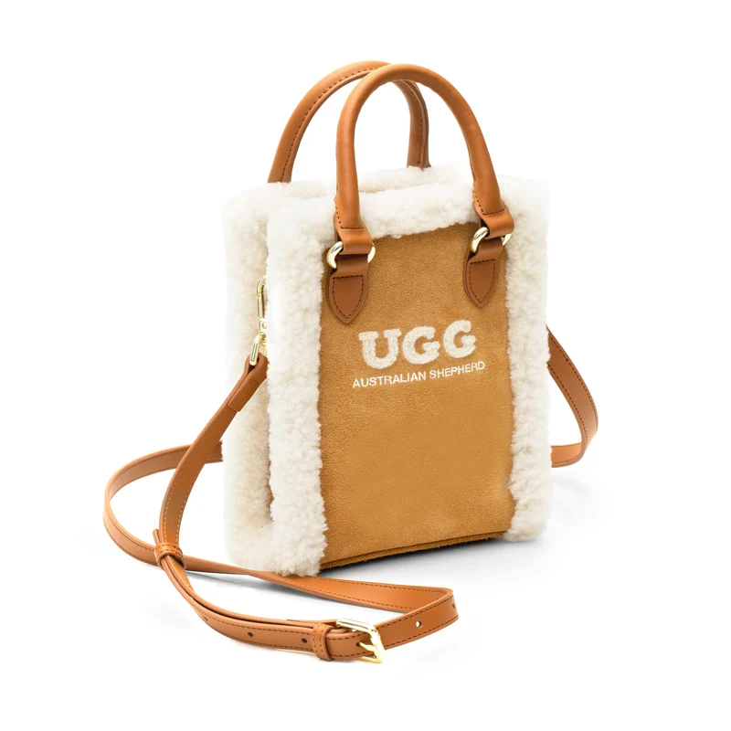 UGG Wool Bag with Adjustable Strap